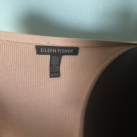 Eileen Fisher tan sweater - Picture 5 of 6